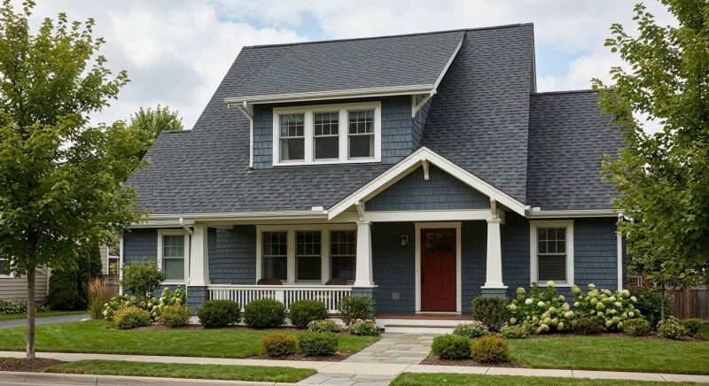 A Frame Roof Installation in Pinckney, MI