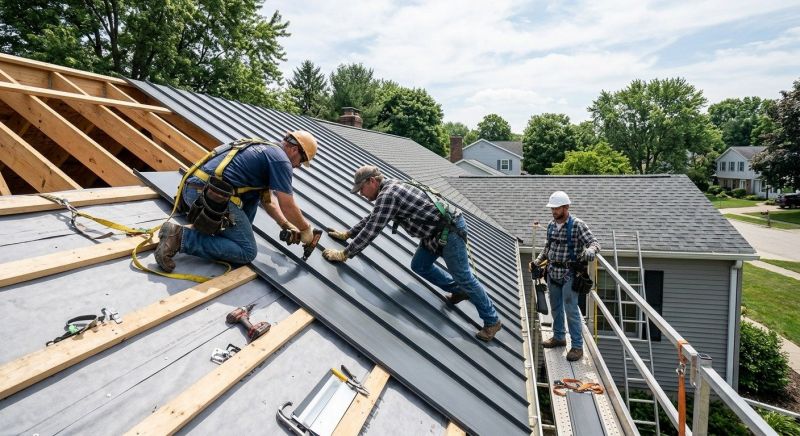 Aluminum Roof Installation in South Lyon, MI