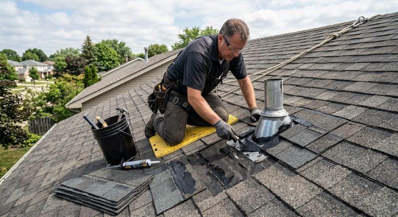 Asphalt Roof Leak Repair in Dexter, MI