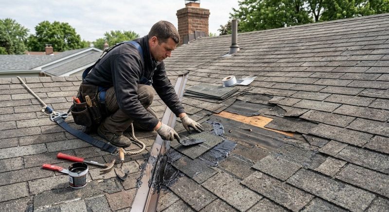 Asphalt Roof Leak Repair in Grass Lake, MI