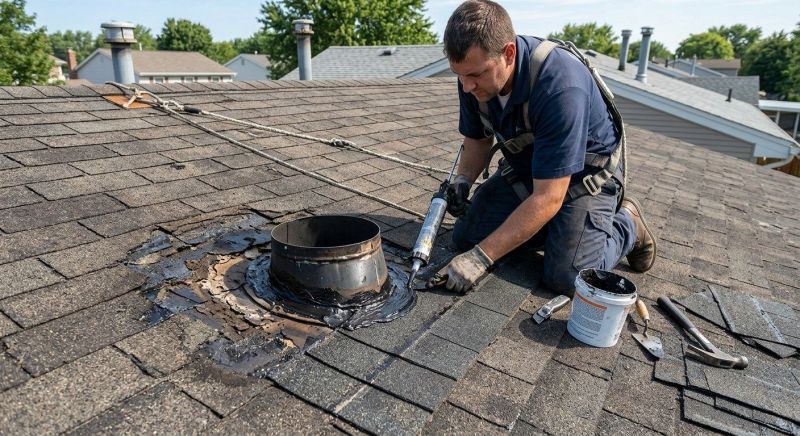 Asphalt Roof Leak Repair in Howell, MI