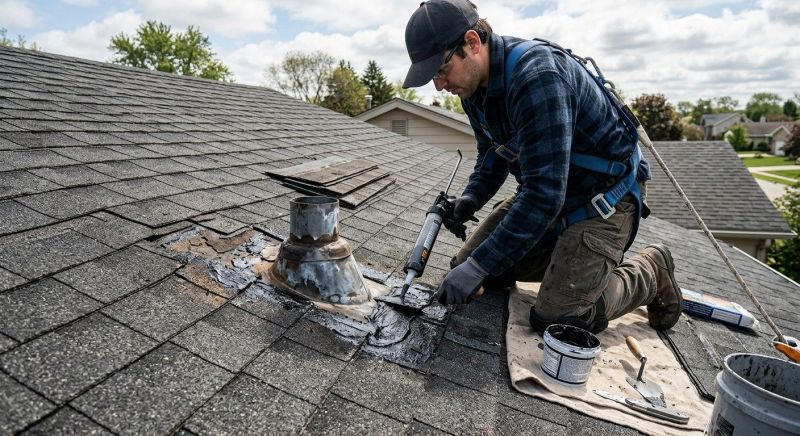 Asphalt Roof Leak Repair in Plymouth, MI