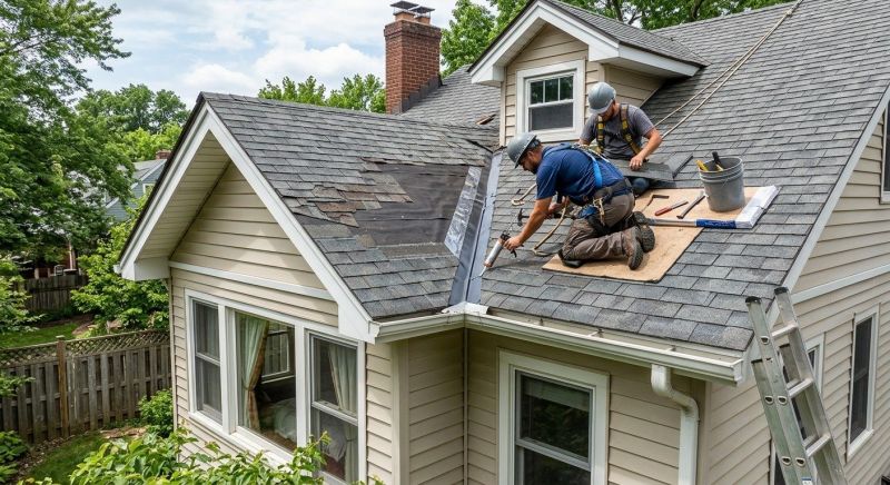 Asphalt Roof Repair in Pinckney, MI