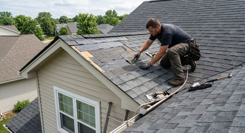 Asphalt Roof Repair in South Lyon, MI