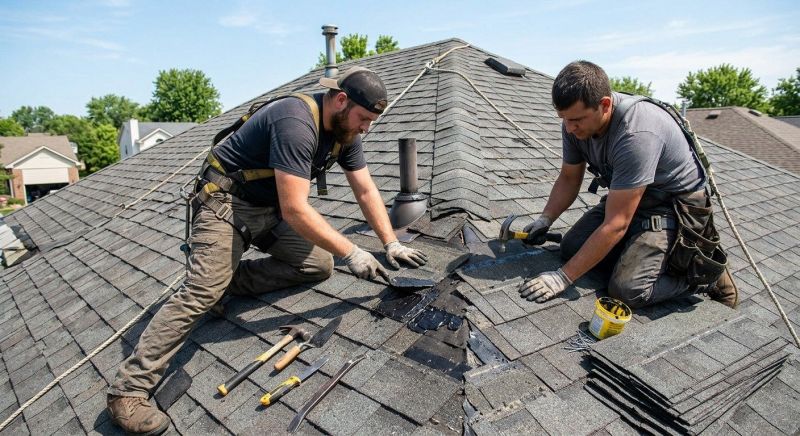 Asphalt Roof Repair in Walled Lake, MI