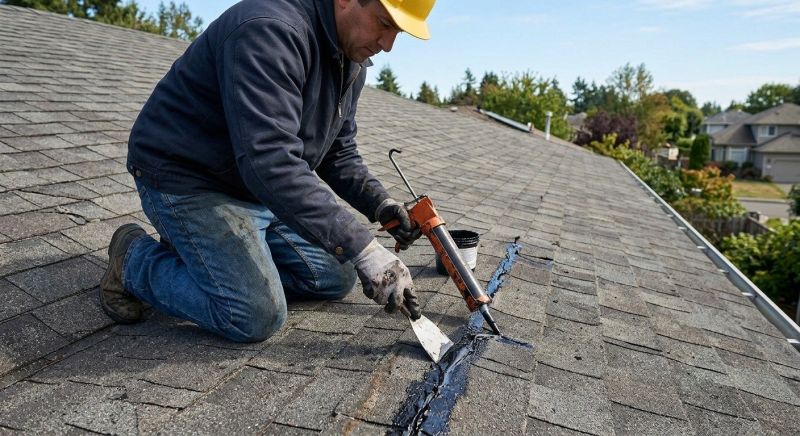 Asphalt Roof Repair in Wixom, MI