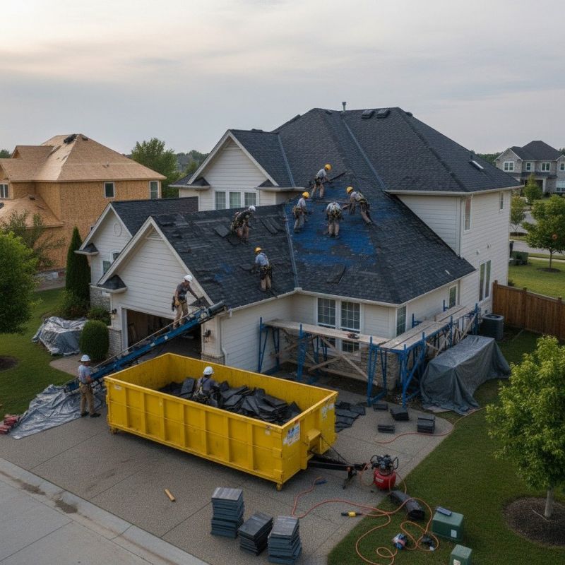 Asphalt Roof Replacement in Howell, MI