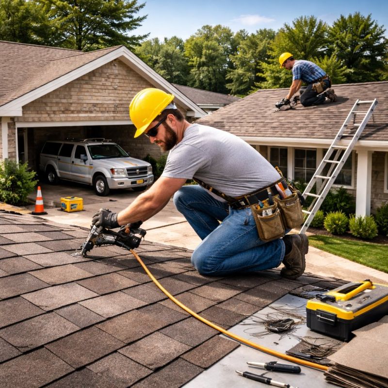 Asphalt Roofing Service in Pinckney, MI