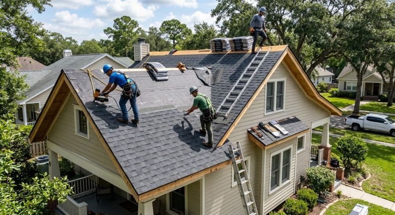 Asphalt Shingle Roof Installation in Pinckney, MI