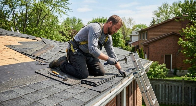 Asphalt Shingles Repair in Pinckney, MI