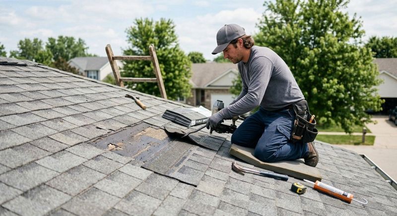 Asphalt Shingles Repair in Pinckney, MI