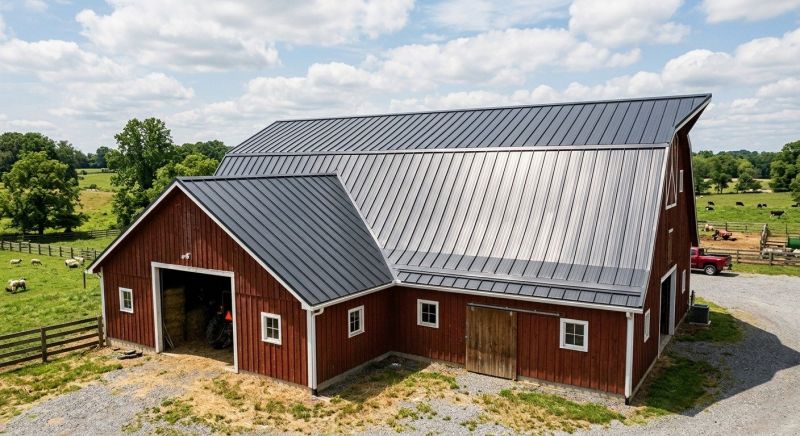 Barn Roof Replacement in Fowlerville, MI