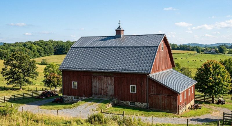 Barn Roof Replacement in Manchester, MI