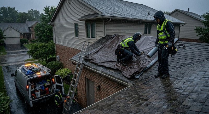 Composite Roofing Repair in Pinckney, MI