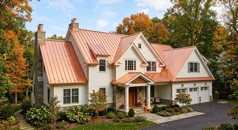 Copper Roof Replacement in Pinckney, MI