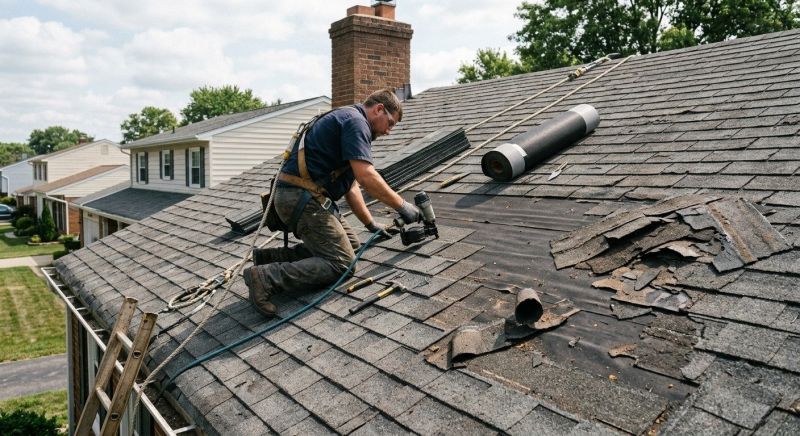 Damaged Roof Repair in South Lyon, MI
