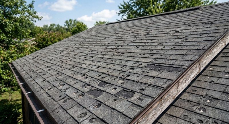 Hail Damage Roof Repair in Gregory, MI
