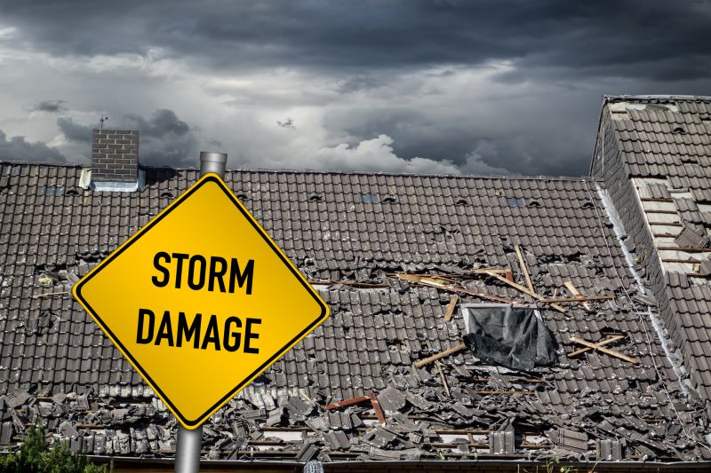 Hail Damage Roof Repair in Highland, MI