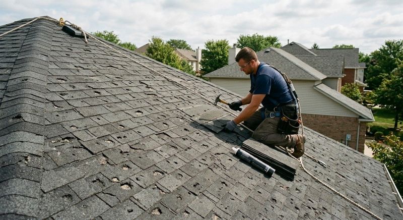 Hail Damage Roof Repair in Wixom, MI