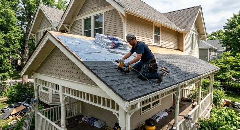 House Roof Installation in Pinckney, MI
