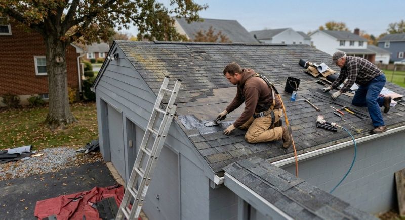 House Roof Repair in Gregory, MI
