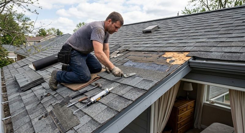 House Roof Repair in Pinckney, MI
