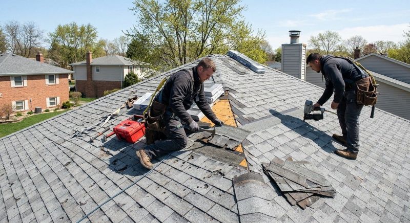 House Roof Repair in Washtenaw County, MI
