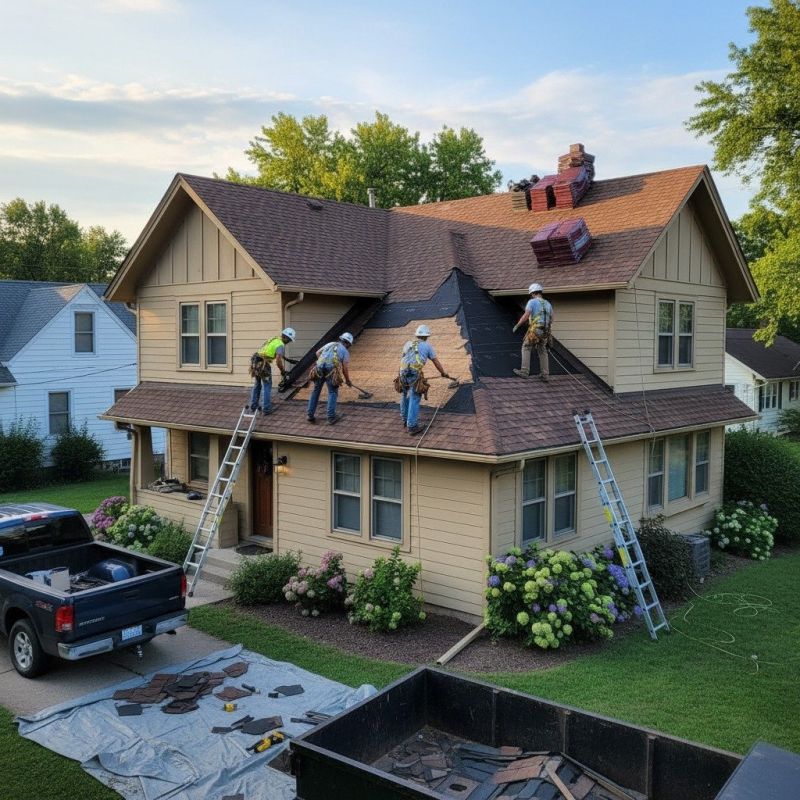 Leaky Roof Replacement in Pinckney, MI