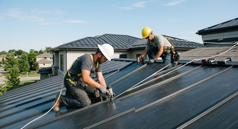Metal Roof Installation in Brighton, MI