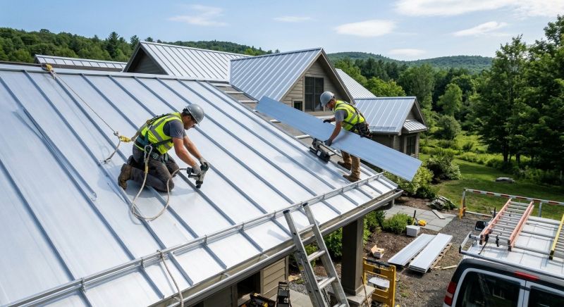 Metal Roof Installation in Fowlerville, MI