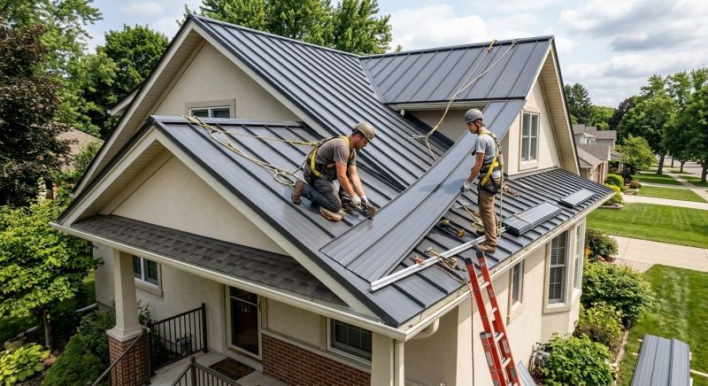 Metal Roof Installation in Highland, MI