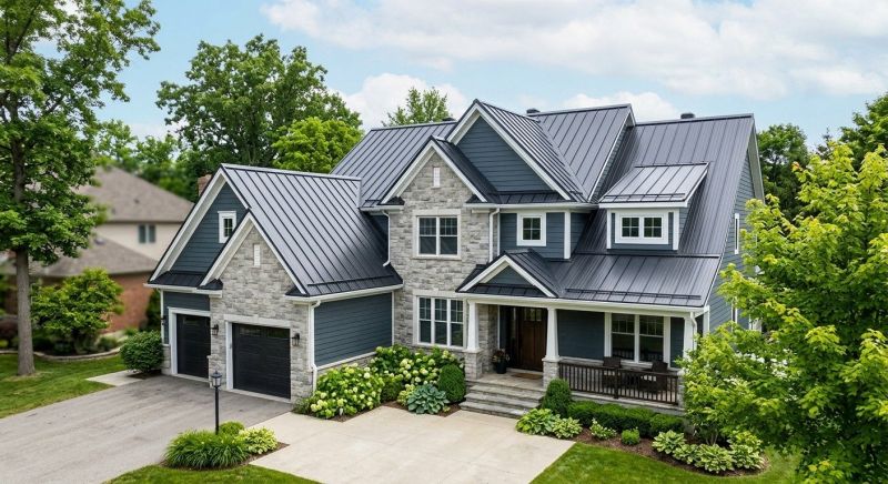 Metal Roof Replacement in Milford, MI