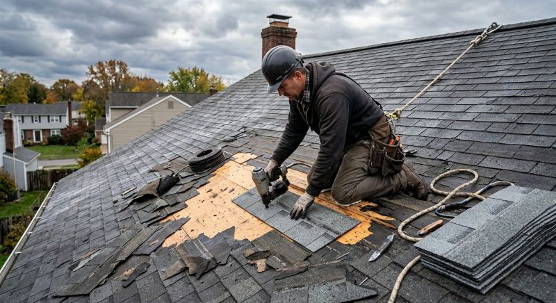 Roof Damage Repair in Fowlerville, MI