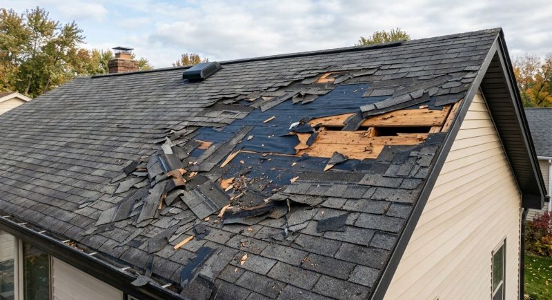 Roof Damage Repair in Gregory, MI
