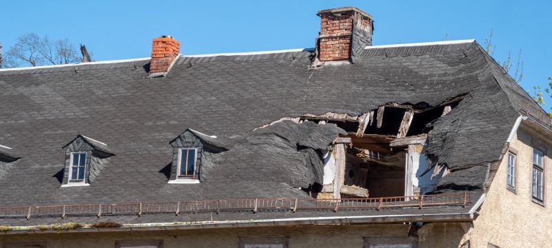 Roof Damage Restoration in Saline, MI