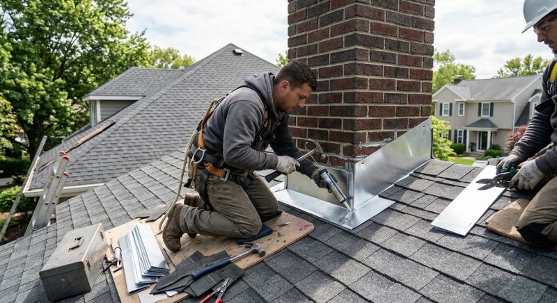 Roof Flashing Installation in Gregory, MI