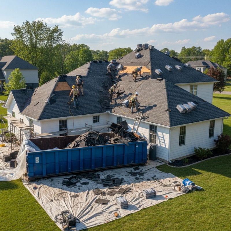 Roof Shingles Replacement in Highland, MI