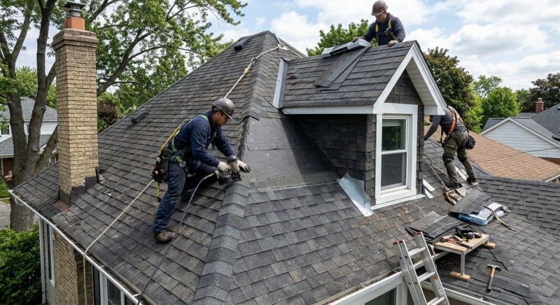 Roofline Repair in Pinckney, MI