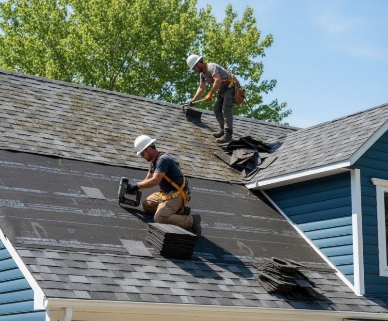 Shingle Roof Replacement in Grass Lake, MI