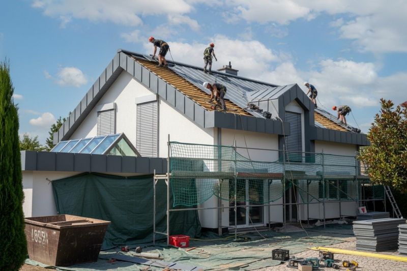 Steel Roof Replacement in Dexter, MI