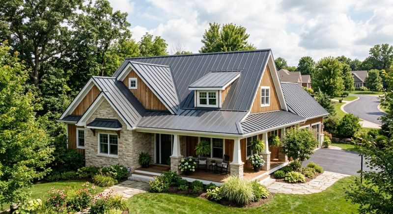 Steel Roof Replacement in Howell, MI