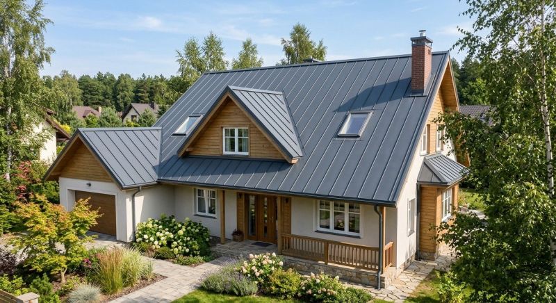 Steel Roof Replacement in Saline, MI
