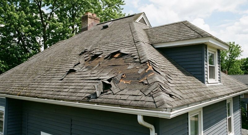 Storm Damage Roof Repair in Dexter, MI
