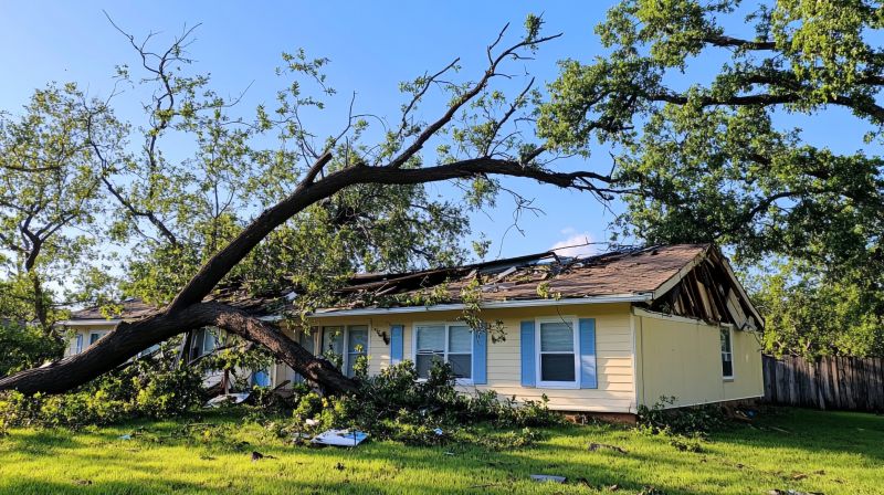 Storm Damage Roof Repair in Saline, MI